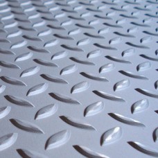 Лист нержавеющий рифленый г/к чечевица 03Х22Н6М2 5 мм ГОСТ 8568-77