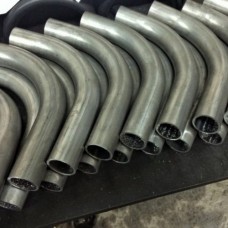 Отвод гнутый нержавеющий приварной бесшовный 10Х17Н13М2Т 45° DN 6 12х3 мм ГОСТ 22793-83 исп.2